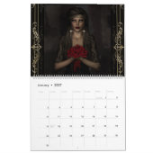 Gothic Girls Fantasy Art Agenda Kalender (Jan 2027)
