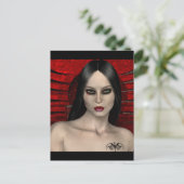 Gothic Girls No Turing Back briefkaart (Staand voorkant)