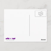 Gothic Girls No Turing Back briefkaart (Achterkant)