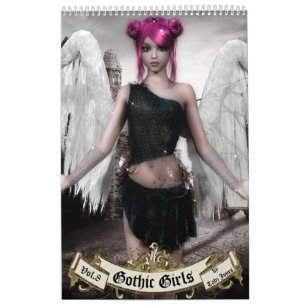 Gothic Girls Yarly Art Book Kalender