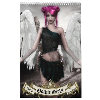 Gothic Girls Yarly Art Book Kalender