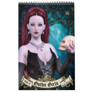 Gothic Girls Yarly Art Book Kalender
