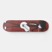 Gothic gitarist persoonlijk skateboard (Horizontaal)