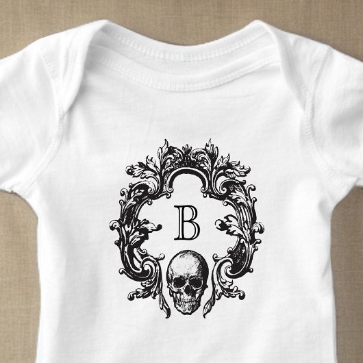 Gothic Glam | Baby Bodysuit | Zwart