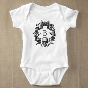 Gothic Glam Baby Bodysuit Zwart