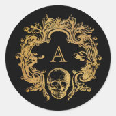 Gothic Glam Halloween | STICKER (Voorkant)