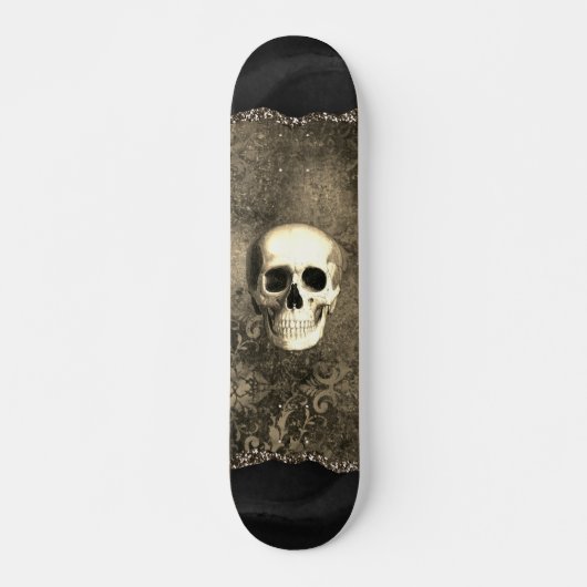 Gothic Glam, met huid vervormd Persoonlijk Skateboard (Voorkant)