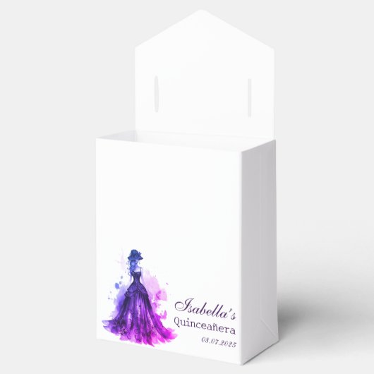 Gothic Glam Quince Bedankdoosjes (Geopend)