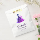 Gothic Glam Quince Bedankzakje (Gezegeld)