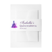 Gothic Glam Quince Uitnodigingen Wikkel (Voorkant Voorbeeld)