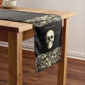 Gothic Glam Skull - Gepersonaliseerd Medium Tafelloper (Voorbeeld)