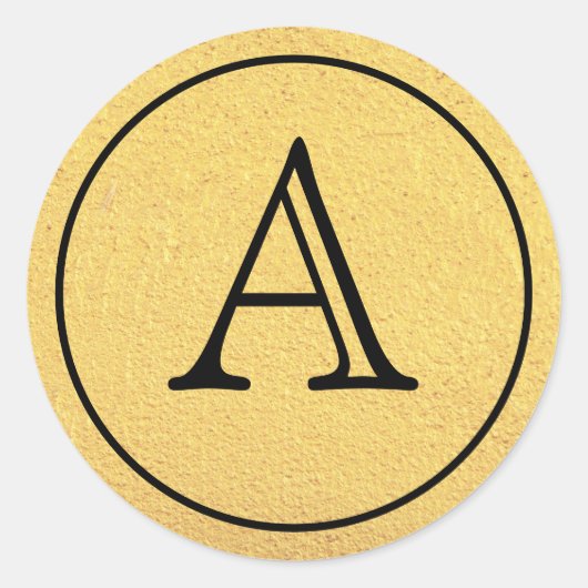 Gothic Glam | STICKER | Goud (Voorkant)