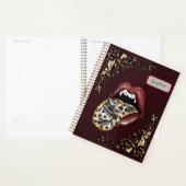 Gothic Glam Vamp Lip Planner (Display)