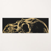 Gothic Glam | Yoga Mat | Zwart (Voorkant (horizontaal))
