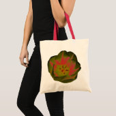 Gothic Gloomy Red Tulip Budget Canvas tas (Voorkant (product))