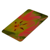 Gothic Gloomy Red Tulip Premium Magnet Magneet (Linkerzijde)