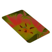 Gothic Gloomy Red Tulip Premium Magnet Magneet (Rechterzijde)