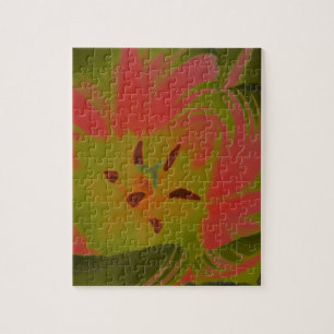 Gothic Gloomy Red Tulip Puzzle Legpuzzel