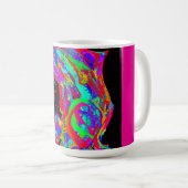 Gothic Goddess with Horned Headdress Mug Koffiemok (Voorkant rechts)