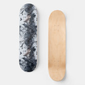 Gothic Gothic Girl en Ravens Macabre Skateboard (Voorkant)