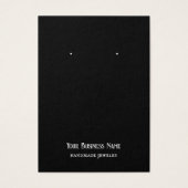 Gothic Gothic Skull Earring Display Kaart (Voorkant)