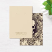 Gothic Gothic Skulls Flowers die Display Kaart ver (Bureau)