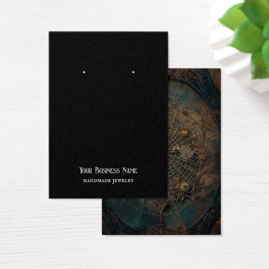 Gothic Gothic Spiderweb die Kaart voor beeldscherm (Bureau)