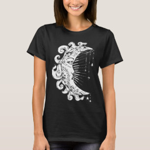 Gothic Gotische Horror Occult Emo Esthetiek Moon S T-shirt