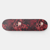 Gothic Gotische Schedel en Rozen Macabre Skateboar Persoonlijk Skateboard (Horizontaal)