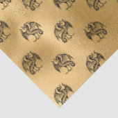 Gothic Goud Serie Design 10 Tissuepapier (Detail)