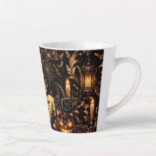 Gothic Gouden Halloween Latte Mok 350 ml