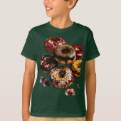 "Gothic Gourmet Donuts" ontworpen Kind T-shirt (Voorkant)