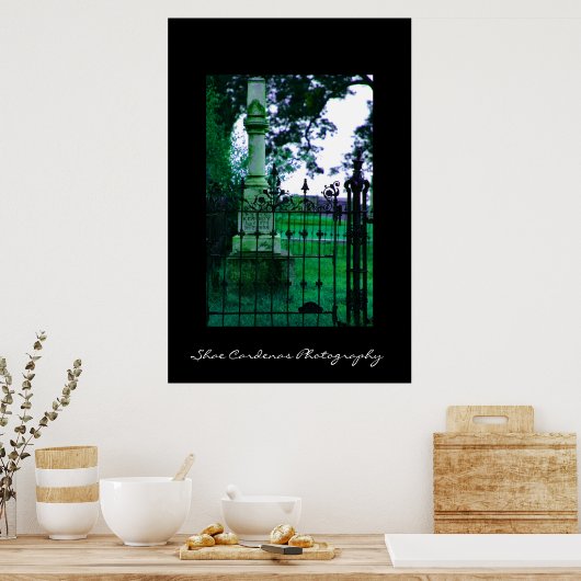 Gothic Grave Poster (Keuken)