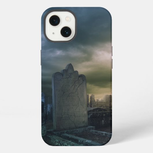 Gothic Graveyard IPAD Case iPhone Hoesje (Achterkant)
