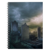 Gothic Graveyard Note Book Notitieboek (Voorkant)