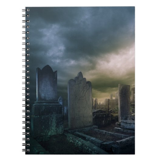 Gothic Graveyard Note Book Notitieboek (Voorkant)