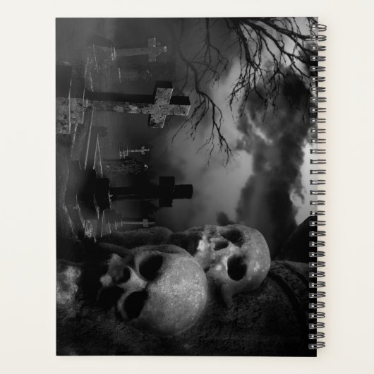 Gothic Graveyard Planner (Achterkant)
