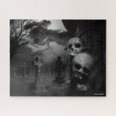 Gothic Graveyard - The Graveyard Shift Legpuzzel (Horizontaal)