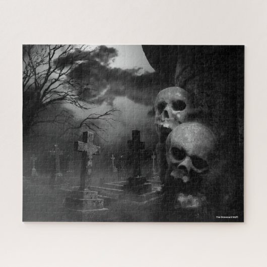Gothic Graveyard - The Graveyard Shift Legpuzzel (Horizontaal)