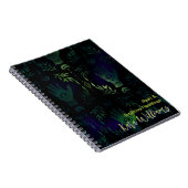 Gothic Green Witch Hand Mystiek Tarot Tijdschrift Notitieboek (Rechterzijde)