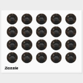 Gothic Griezelen Halloween Ronde Sticker (Vel)