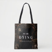 Gothic Griezelen Halloween Tote Bag (Voorkant)