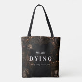 Gothic Griezelen Halloween Tote Bag (Achterkant)