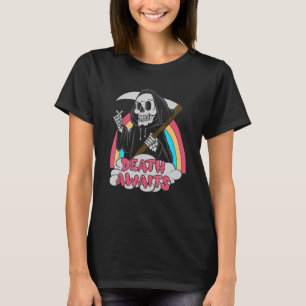 Gothic Grim Reaper Dood Emo Pun T-shirt