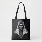Gothic Grim Reaper Schouder Canvas tas (Voorkant)