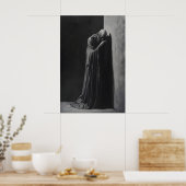 Gothic Grim Reaper Wall Art Dark Academia Poster (Keuken)