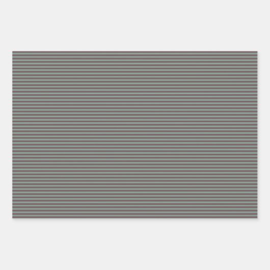 Gothic groene schedels en strepen Halloween Inpakpapier Vel (Voorkant 2)