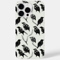 Gothic Grunge Black Raven iPhone / iPad hoesje