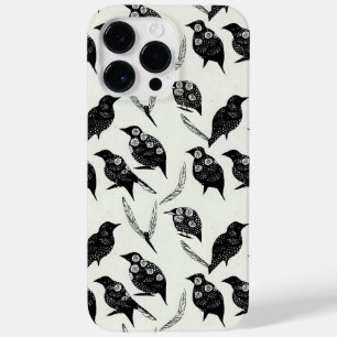 Gothic Grunge Black Raven iPhone / iPad hoesje