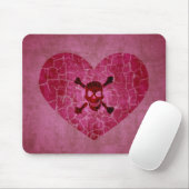 Gothic Grunge Broken Heart Muismat (Met muis)